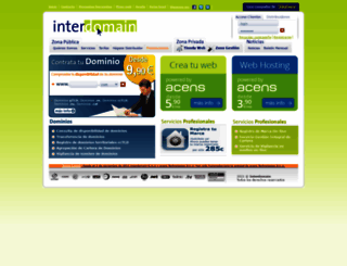 interdomain.org screenshot