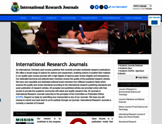 interesjournals.org screenshot