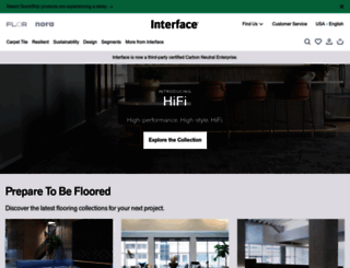 interfaceinc.com screenshot