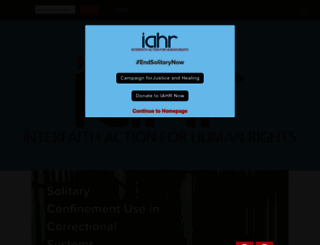 interfaithaction.nationbuilder.com screenshot