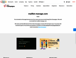 interfit.maillist-manage.com screenshot