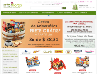 interflores.com.br screenshot