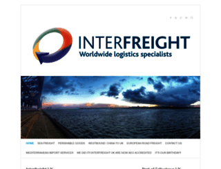 interfreightuk.com screenshot