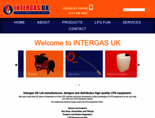 intergasuk.co.uk screenshot