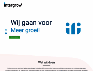 intergrow.nl screenshot