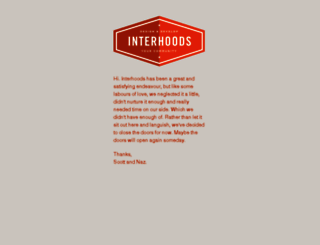 interhoods.org screenshot