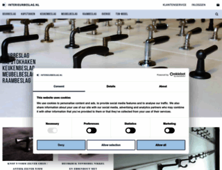 interieurbeslag.nl screenshot