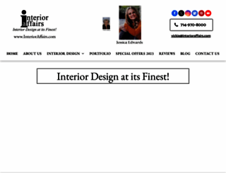 interioraffairs.com screenshot