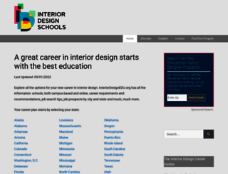 interiordesignedu.org screenshot