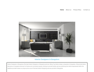 interiordesignersinbangalore.company screenshot