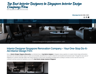 interiordesignersingaporerenovation.com screenshot