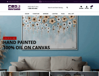 interioressentials.ca screenshot