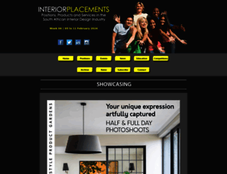 interiorplacements.co.za screenshot