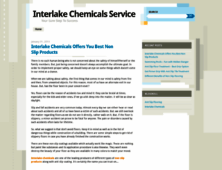 interlakechemicalsservice.wordpress.com screenshot