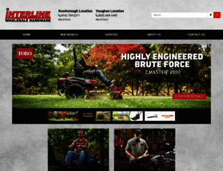 interlinehardware.com screenshot