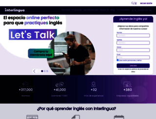 interlingua.com.mx screenshot