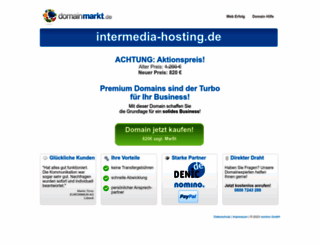 intermedia-hosting.de screenshot