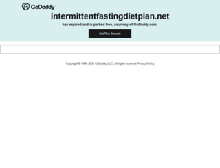 intermittentfastingdietplan.net screenshot