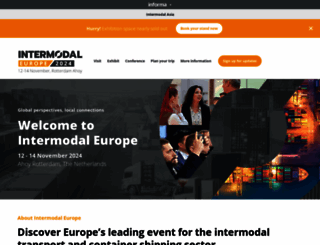 intermodal-events.com screenshot