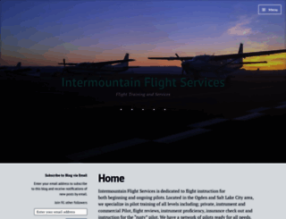 intermountainflightservices.com screenshot