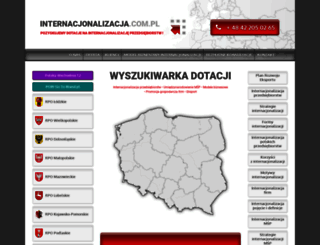 internacjonalizacja.com.pl screenshot