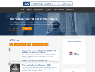 internalconsulting.com screenshot