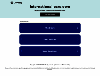 international-cars.com screenshot