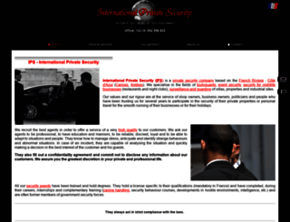 international-private-security.com screenshot