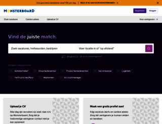 international.monsterboard.nl screenshot
