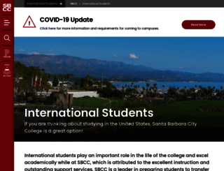 international.sbcc.edu screenshot