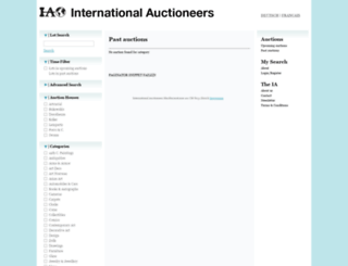 internationalauctioneers.com screenshot