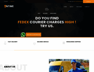 internationalcourier.cc screenshot