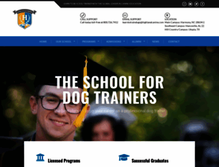 internationaldogtrainerschool.com screenshot