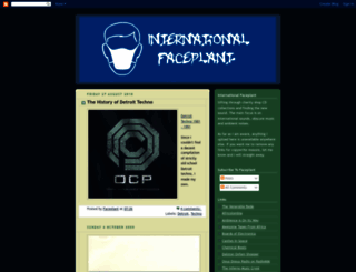 internationalfaceplant.blogspot.com screenshot