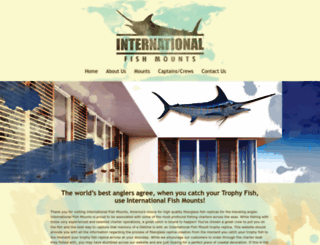internationalfishmounts.com screenshot