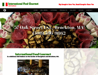 internationalfoodgourmet.biz screenshot