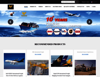 internationalfreight-services.com screenshot