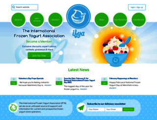 internationalfrozenyogurt.com screenshot