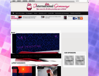 internationalgiveaways.com screenshot