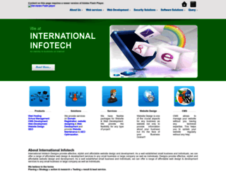 internationalinfotech.com screenshot