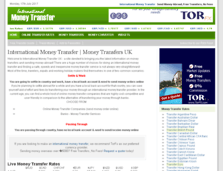 internationalmoneytransfer.org.uk screenshot