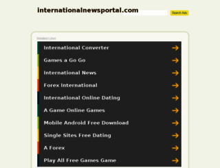 internationalnewsportal.com screenshot