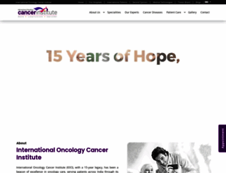 internationaloncology.com screenshot