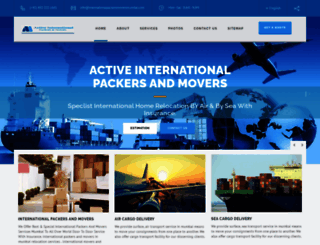 internationalpackersmoversmumbai.com screenshot