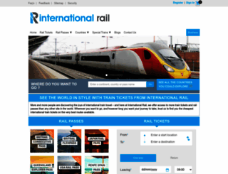 internationalrail.com screenshot