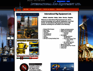 internationalrig.com screenshot