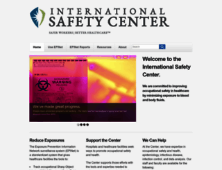 internationalsafetycenter.org screenshot
