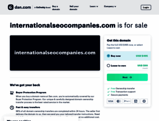 internationalseocompanies.com screenshot
