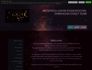 internationalsymphonia.jimdofree.com screenshot