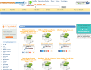 internationalvitamins.com.br screenshot